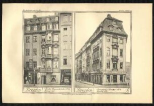 An der Frauenkirche No 16. / Rampische Strasse No 33.