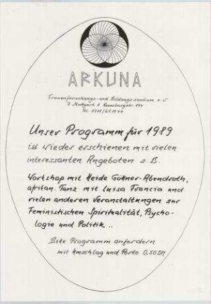 ARKUNA Frauenforschungs- u. Bildungszentrum e.V.