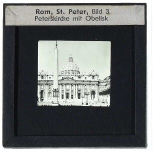 Rom, Peterskirche,Rom, Obelisco Vaticano