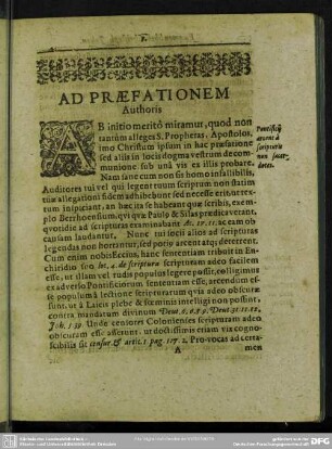 Ad Praefationem Authoris