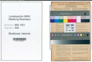 Entnazifizierung Heinrich Stockhorst, geb. 24.01.1903 (Tischler)