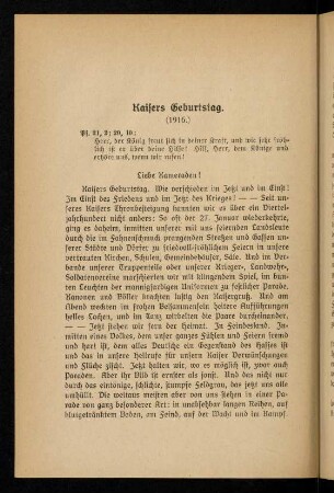 46-52, 7. Kaisers Geburtstag 1916