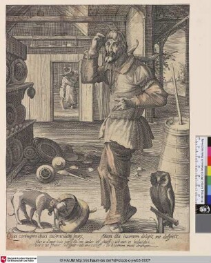 [Der betrogene Ehemann; The cuckold; Hoorndrager]