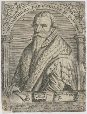 Bildnis des Christophorus Hardesianus