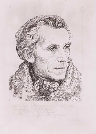 Adrian Ludwig Richter (mit eigenhändiger Widmung)