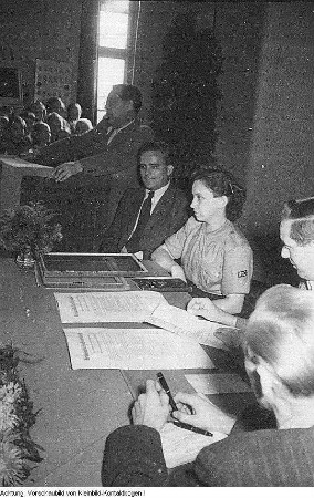 Einschulung, September 1953