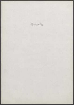 Habilitation