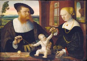 Doppelbildnis des Justinian von Holzhausen (1502–1553) und seiner Frau Anna, geb. Fürstenberg (1510–1573)