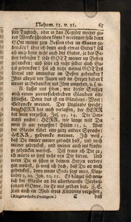 65-73, II. Lasset uns sehen, wie dieser Seufzer ...