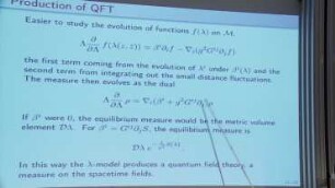 Where does quantum field theory come from?