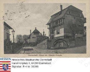 Darmstadt, Künstler-Kolonie / Häuser