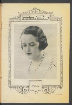 [Fotografía de] Señorita Delia J. Fumagalli