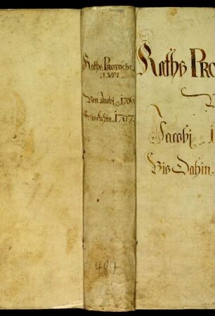 Ratsprotokolle, 1706 Juli 26. - 1707 Juli 26.