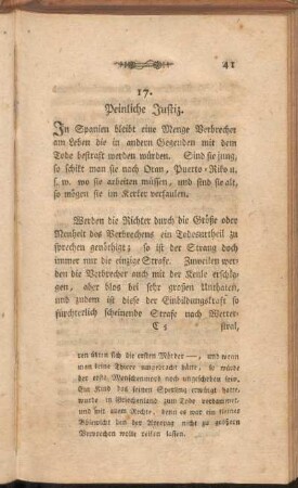 17. Peinliche Justiz