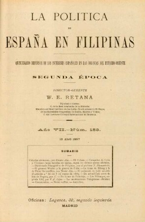 Núm. 159. 15 Abril 1897