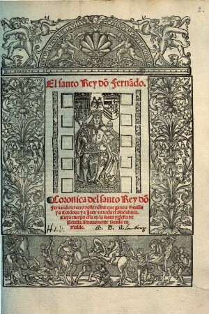 Chronica del S. Rey Don Fernando III.