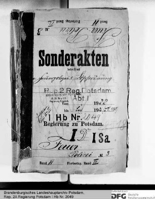 Feuerpolizei- und Feuerlöschordnung