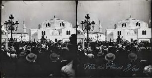 Paris, Weltausstellung 1900, Trocadéro, Pavillons der französischen Kolonien und Protektorate