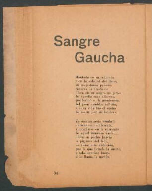 Sangre Gaucha