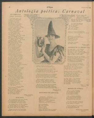 Antología poética: Carnaval