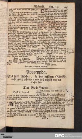 Apocrypha [...]