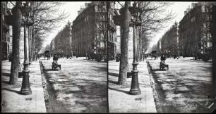 Paris. Boulevard Haussmann