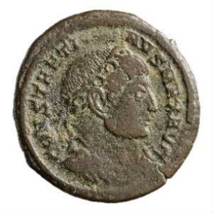 Münze, Follis, Aes 3, 332 - 333 n. Chr.