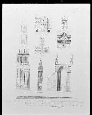 Sankt Andreas, Aufriss der Nord-Fassade
