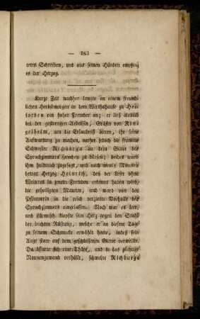 Kurze Zeit nachher ...