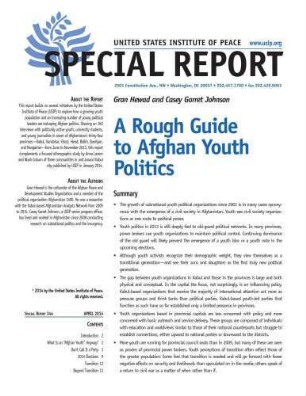 A rough guide to Afghan youth politics
