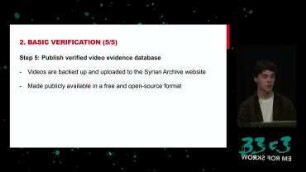 Syrian Archive: Preserving documentation of human rights violations