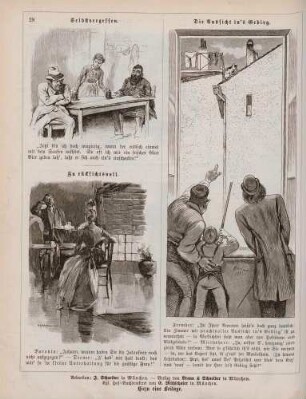 "Selbstvergessen" "Zu rücksichtsvoll" "Die Aussicht in's Gebirg"