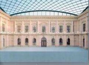 Einladungskarte zur Eröffnung des Zeughauses am 1. April 2004