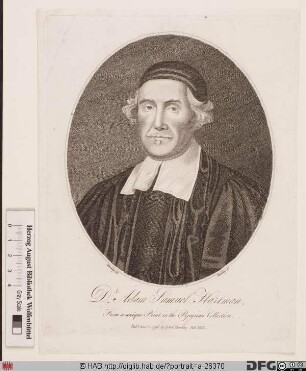 Bildnis Adam Samuel Hartmann