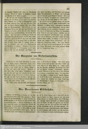 Die Burgruine zu Niederlauterstein : Burgruine zu Niederlauterstein