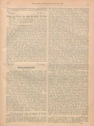 202-206 [Rezension] Das Vermächtnis der Reformation. Frankfurter Vorträge. 10. Reihe