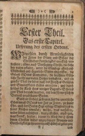 Erster Theil. Das erste Capitel - [Das zwölffte Capitel.]