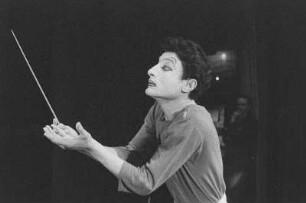 Pantomimenabend mit Samy Molcho. Berlin, 11.03.1961 (Beginn seiner Europa-Karriere)