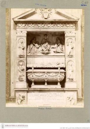 Grabmal des Kardinals Pietro Riario (+1474)