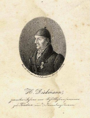Bildnis von Henning Diekmann (1780-1849)