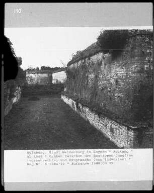 Festung Schloss Kasematte Bastion
