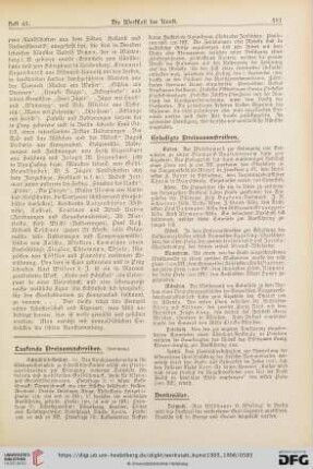 Laufende Preisausschreiben / Erledigte Preisausschreiben / Denkmäler / Architektur / Staatsaufträge etc. / Staatsankäufe etc. / Aus Akademien und Kunstschulen / Personal-Nachrichten / Auszeichnungen und Medaillen / Todesfälle / Aus Künstler- und Kunst-Vereinen / Vom Kunsthandel / Vermischtes / Literatur