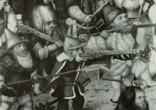 Der schlafende Herkules und die Pygmäen