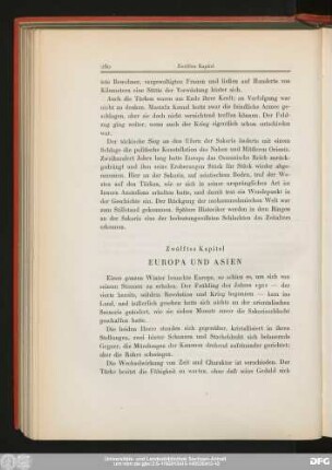 Zwölftes Kapitel Europa Und Asien