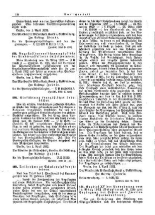 Kapitel XV der Verordnung vom 14. März 1932 (Gesetzsamml. S. 123) zur Ergänzung der Ersten und Zweiten Sparverordnung : [Amtlicher Teil]