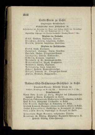 National-Vieh-Versicherungs-Gesellschaft in Kassel