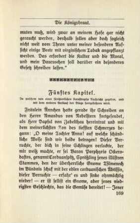 Fünftes Kapitel. In welchem von einer fürchterlichen Katastrophe Nachricht gegeben, und mit dem weitern Verlauf der Dinge fortgefahren wird