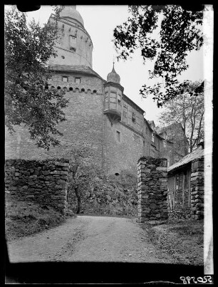 Eingang Burg Falkenstein/Harz