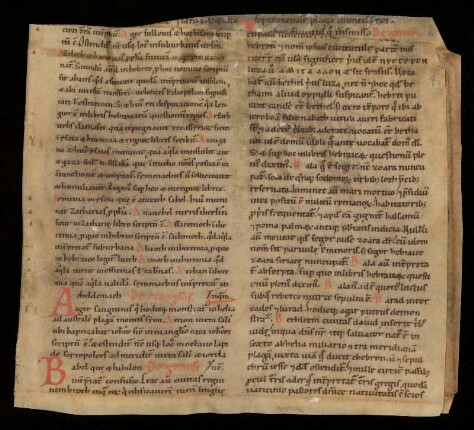 [Eusebius Caesariensis: Onomasticum, quod Latine vertit Hieronymus]; auch unter dem Titel: Hieronymus: De situ et nominibus locorum Hebraicorum