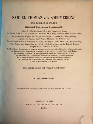 Neujahrsblatt des Vereins für Geschichte und Altertumskunde zu Frankfurt a.M.. 1862